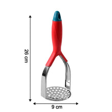 Supermom Kitchen Food Masher | Heavy Duty Masher for Fruits, Veggies & Potatoes | Soft Grip Handle (1 Pc)