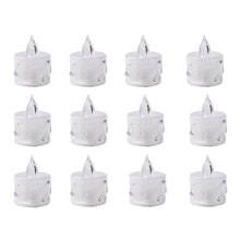 24 Pcs Flameless and Smokeless Decorative Acrylic Candles Transparent Led Tea Light Candle for Gifting, House, Diwali, Christmas, Festival, Events Decor Candles, Diwali