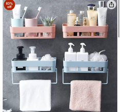 Triangle Wall Mount Storage Basket  Combo Pack
