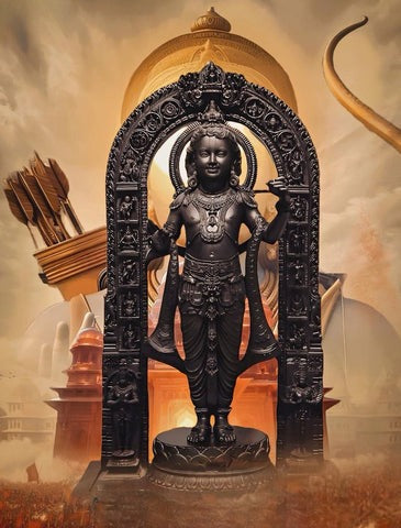Ayodhya Ram Lalla Murti 4.5 inch