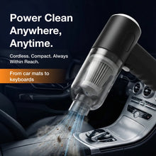  3 in 1 Mini Car Vacuum – Wireless, Rechargeable, Blower & - scale and size reference