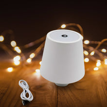 USB Rechargeable LED Bottle Lamp – 3-Color Dimmable Wireless Table Light (1 Pc)