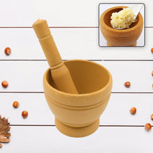 Mortar and Pestle Spice Grinder - Traditional Khalbatta for Kitchen Herb