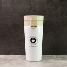  Stainless Steel Vacuum Insulated Coffee Flask Flip Lid - specs detail shot