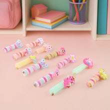 Spiral Hair Braiding Clips for Kids (12 Pc /  Mix Design)