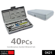  Socket Combination Toolkit 40 Pcs - key feature close-up