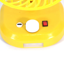 USB-C Rechargeable Portable Fan with LED Light Foldable Fan for Home