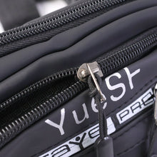 Stylish Multi-Pocket Black Waist Bag / Fanny Pack (1 Pc / Mix Design)