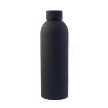 Stainless Steel Double Wall Vacuum-Insulated Drink Water (Black / 500 ML Approx)