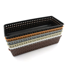 Plastic Multipurpose Desk Organizer Tray (6 Pcs Set)