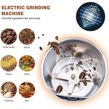  Portable 4-Blade Mini Grinder Blender - key feature close-up
