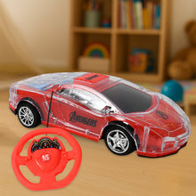 Plastic RC Racing Car – 2-Way Control with Handle Remote & Rechargeable Battery (Ideal Birthday Gift)