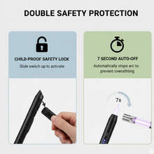  Long Flexible USB Rechargeable Lighter - scale