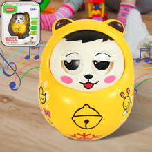 Musical Roly Poly Toy for Babies – Push & Shake Wobbling Doll