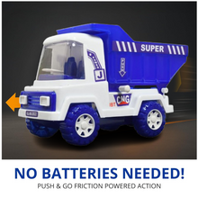 Big Friction Powered Dumper Truck Toy for Kids