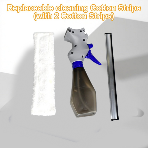 Plastic Easy Glass Cleaner 3 in 1 Spray Type Cleaning Brush, Pack of 1