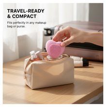 Heart-Shaped Silicone Face Wash Brush – Facial Cleansing Scrubber for Women