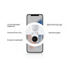 Selfie Flash Ring Light with 3 Level of Brightness (1 Pc)