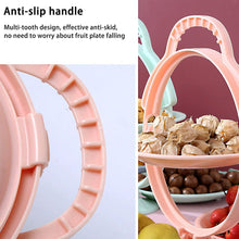3-Layer Foldable Multi-Purpose Snack, Fruit & Dessert Serving Stand (1 Pc)