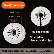 5 Pcs Flange Water Pipe Cover Decoration