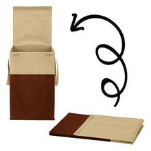 Laundry Bag - Foldable Laundry Basket With Lid & Handle