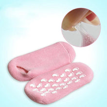 Moisturizing silicone foot socks