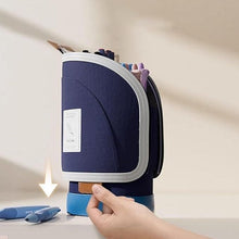 Large Capacity Vertical Pencil Cases Pouch Holder Stationery