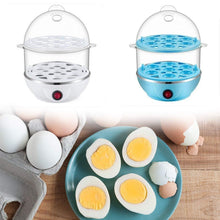  Egg Boiler Poacher Cooker Electric Steamer 2 Layer - alternative angle