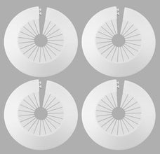 5 Pcs Flange Water Pipe Cover Decoration