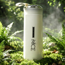 Premium White Glass Water Bottle (1 Pc ,400 ML)