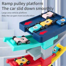 DIY Multilevel Racetrack Glider on Building Block Toys