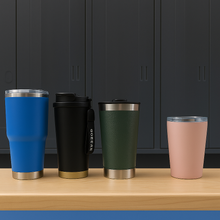 Assorted Metal and Plastic Travel Mug Tumbler Cup, Tumbler (1 Pc / Mixed Design)