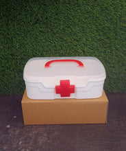 Portable Medical Storage Box with Handle & Transparent Lid (1 Pc)