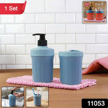 Soap dispenser with holder