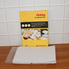 Oddy Self-Adhesive Label Sheets – A4 Full-Sheet Labels (100 Sheet)