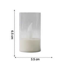 LED Candles with Plastic Covers