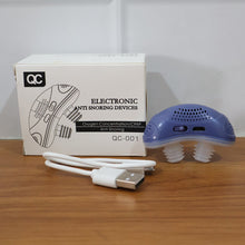 Rechargeable Electronic Anti-Snoring Device with Air Purifier Function (1 Pc)