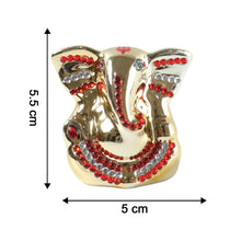 Golden Lord Ganesha Idol Decorative Showpiece (1 PC)