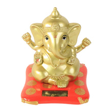 Solar-Powered Ganesha Figurine