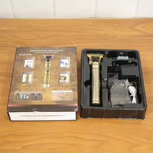 Electric Hair Trimmer with Precision Blade and Multiple Comb Attachments