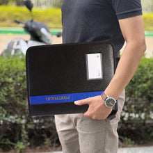 A4 size zipper portfolio for office