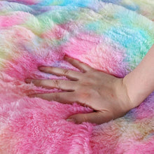 Soft Plush Multicolor Rainbow Cushion Pillow (1 Pc)