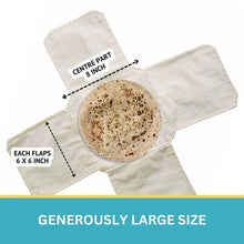 Multipurpose Cotton Roti Cloth Cover, Round Roti Cover  (51 x 51 cm, Pack of 2 )