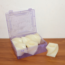 Set of 6 LED Flameless Decorative Candles – Square Shape Tealight Lamps