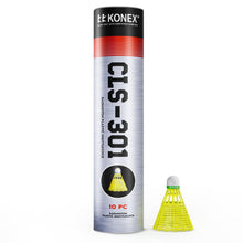 Konex Premium Plastic Badminton Shuttlecock Set (10 Pcs)