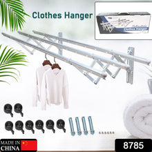 Clothes Rail Rack for Drying Clothes with Foldable Airer & Towel Holder for Home