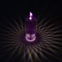 Big Simple Candles for Home Decoration, Crystal Candle Lights, Diwali (Multicolor)