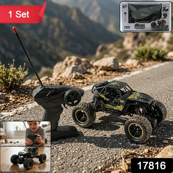 Rock Crawler Monster RC Truck – All-Terrain Rechargeable Stunt Racing Car