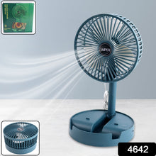 Cute blue table fan